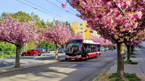 Řidič/ka trolejbusu náborovým příspěvkem 100 000 Kč
